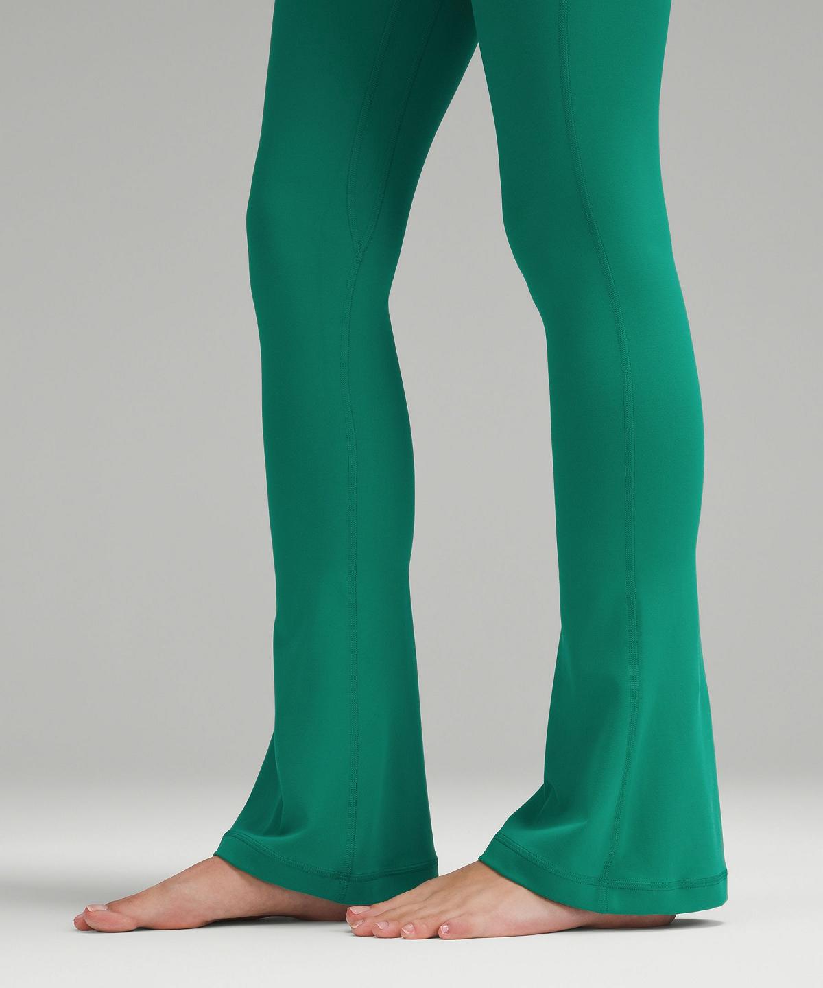 Leggings Lululemon Align™ High-Rise Mini-Flare Pant Femme Vert | FR_LuLu83298