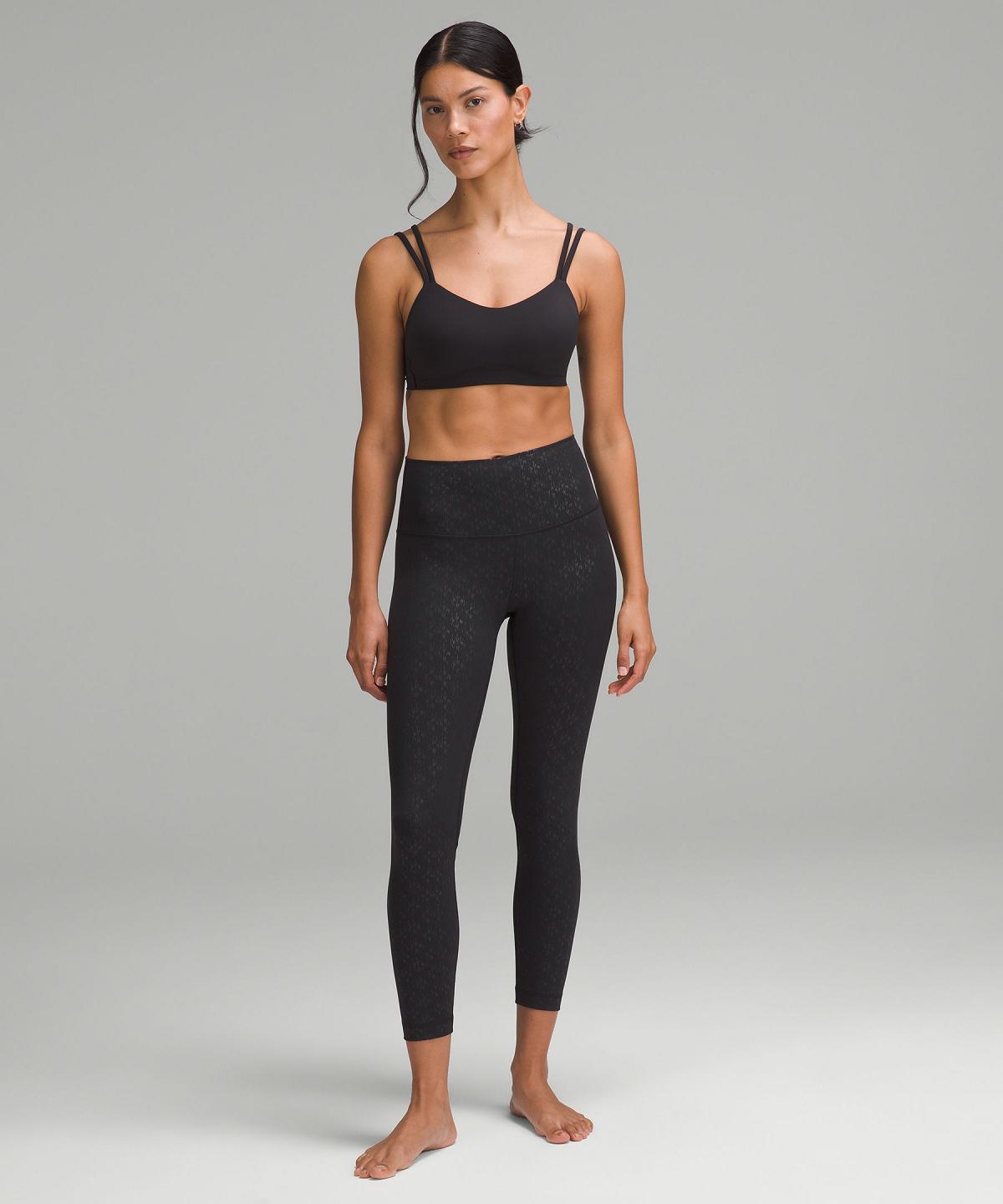 Leggings Lululemon Align™ High-Rise Pant 25" Femme Noir | FR_LuLu47948