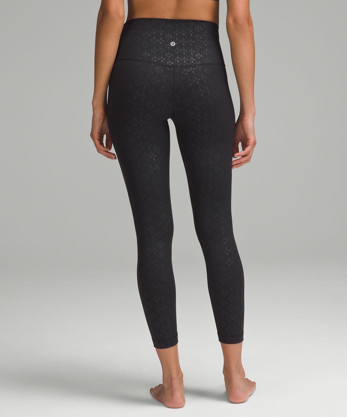 Leggings Lululemon Align™ High-Rise Pant 25" Femme Noir | FR_LuLu47948