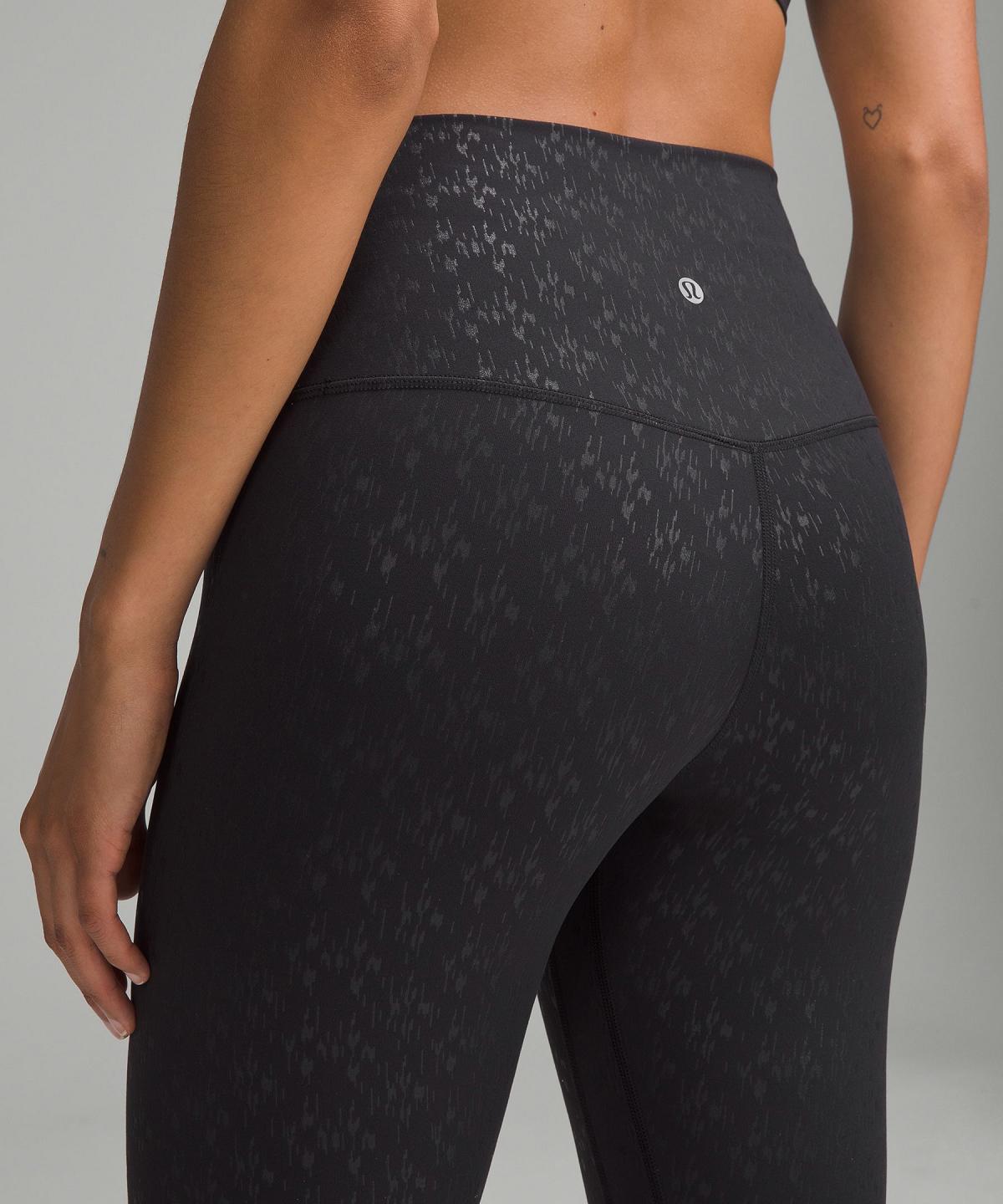 Leggings Lululemon Align™ High-Rise Pant 25" Femme Noir | FR_LuLu47948