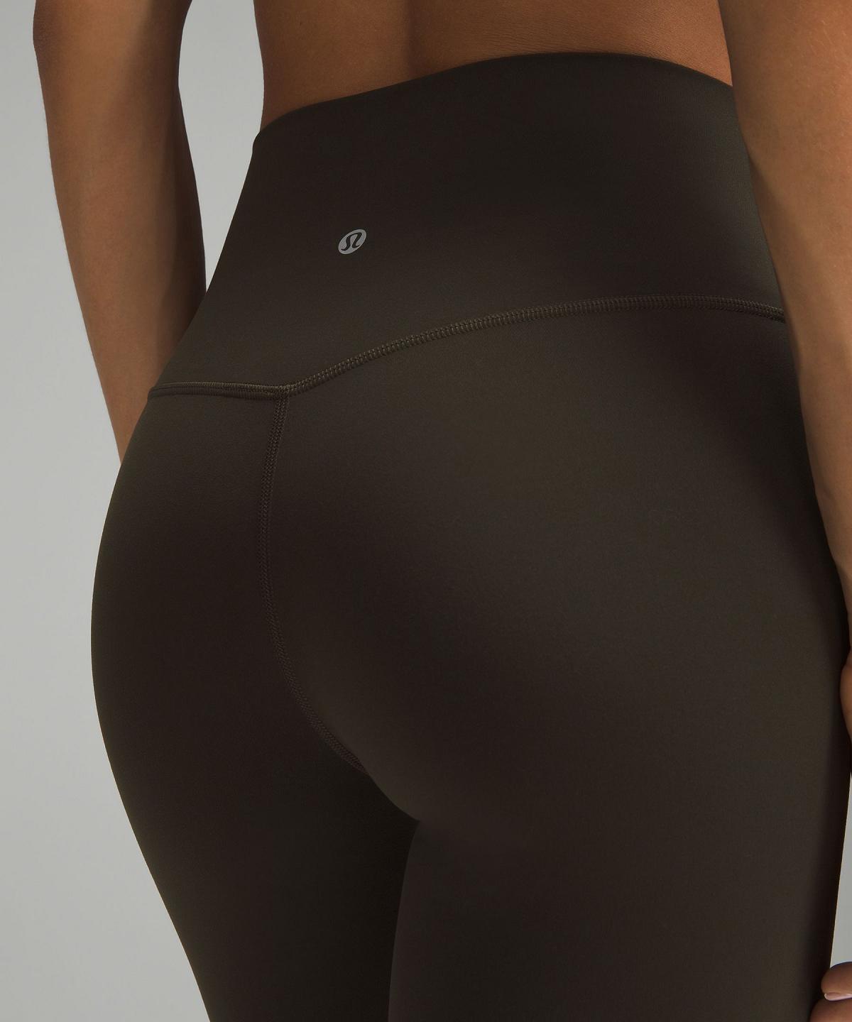 Leggings Lululemon Align™ High-Rise Pant 31" Femme Vert Olive Foncé | FR_LuLu42949