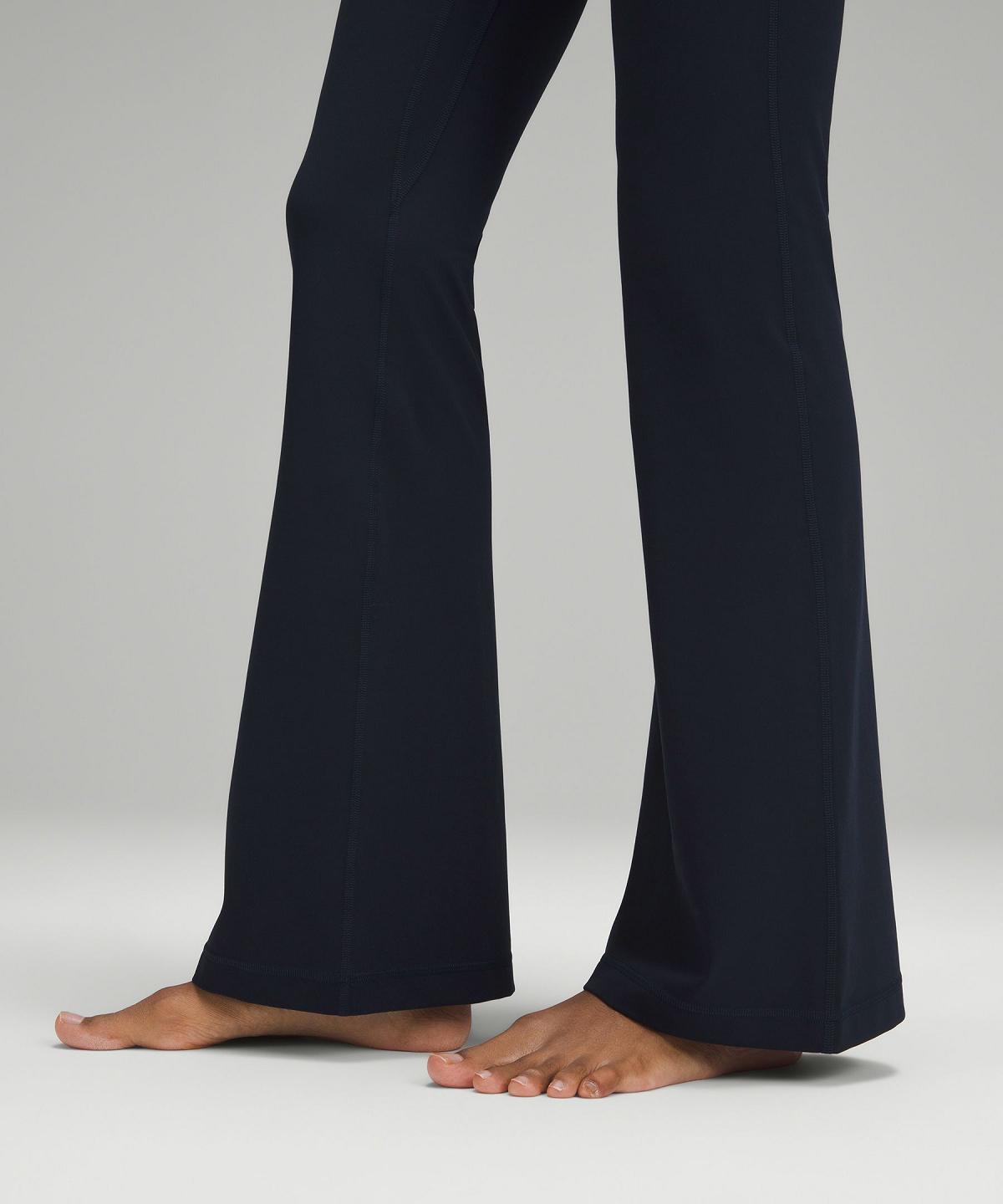 Leggings Lululemon Align™ Low-Rise Flared Pant 32.5" Femme Bleu Marine | FR_LuLu68187