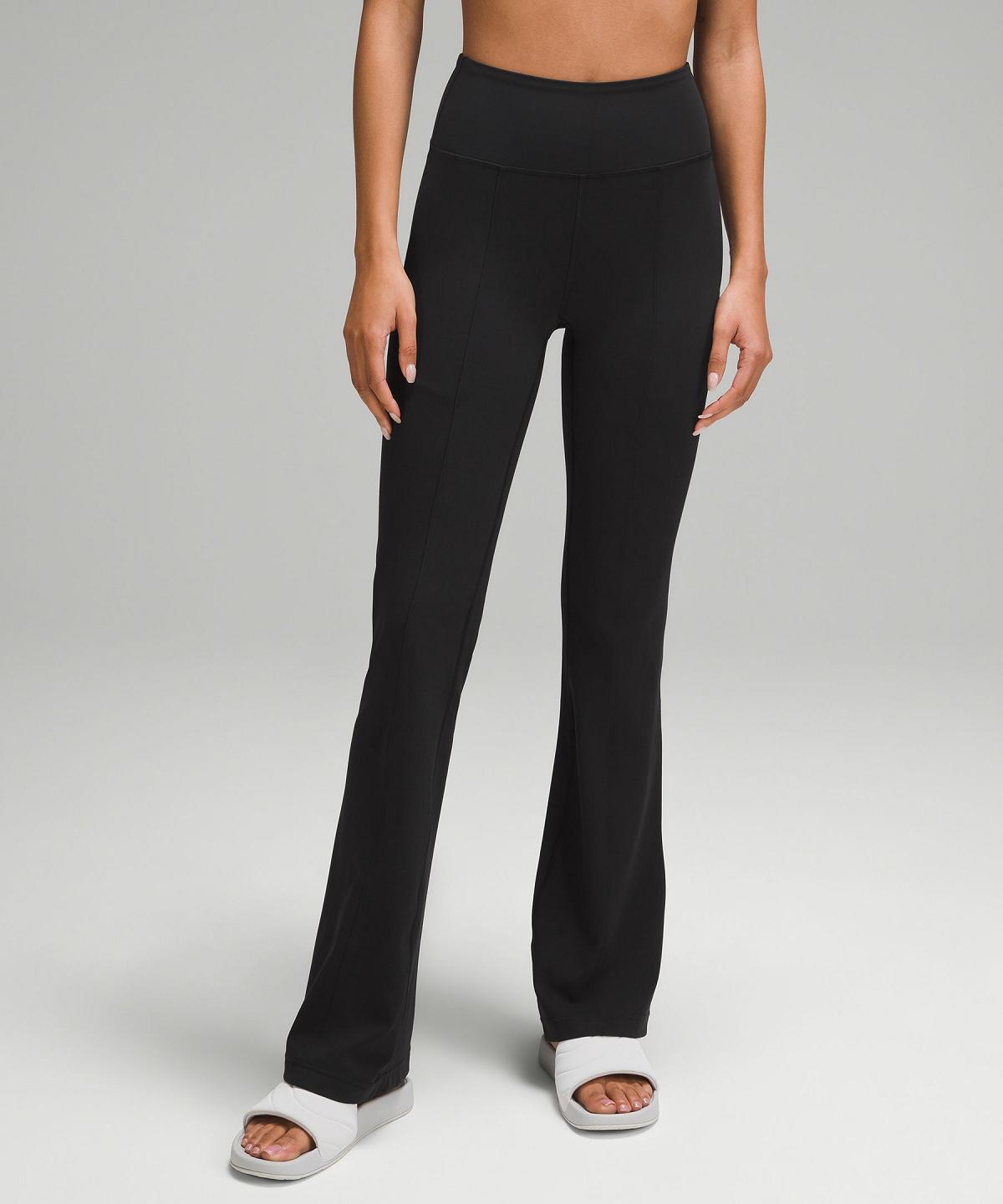 Leggings Lululemon Groove High-Rise Flared Pant with Pockets 32.5" Femme Noir | FR_LuLu76775