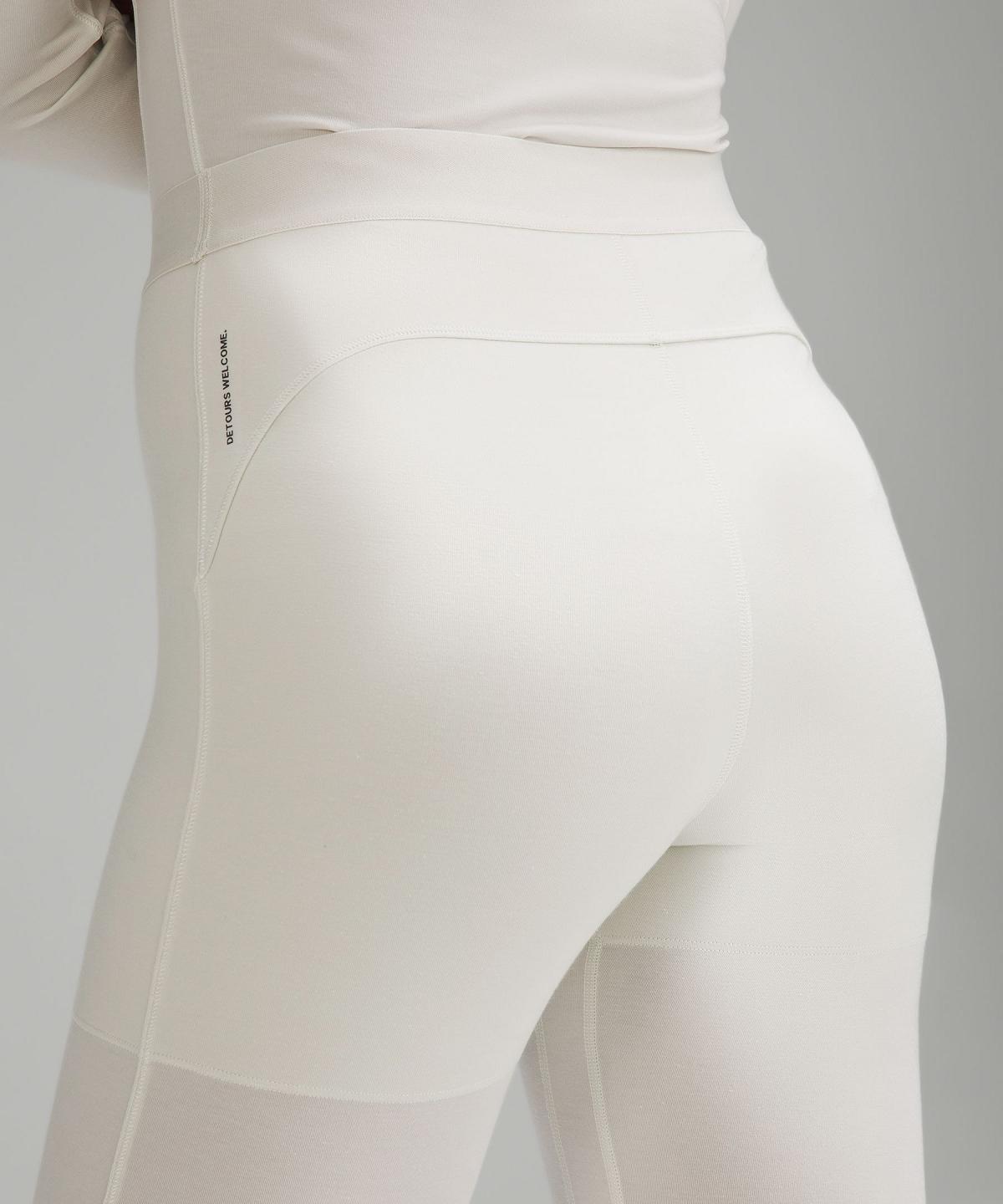 Leggings Lululemon High-Rise Base Layer Tight 28" Femme Blanche | FR_LuLu15675