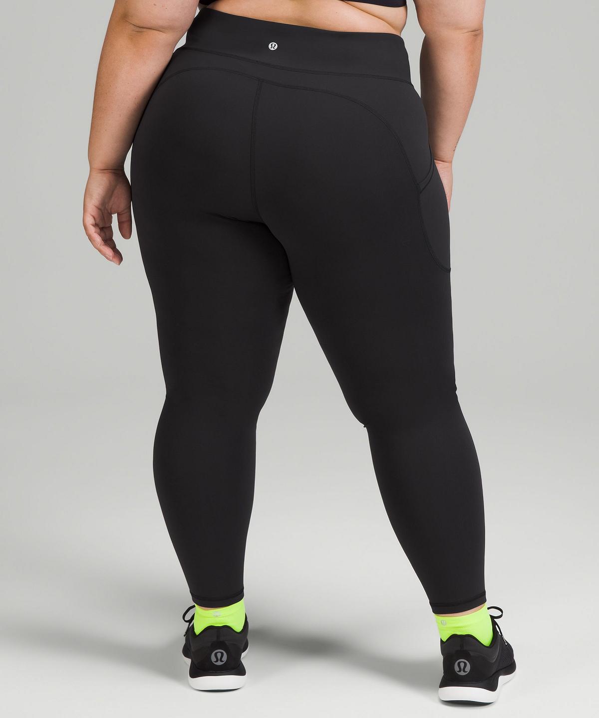 Leggings Lululemon Invigorate High-Rise Tight 25" Femme Noir | FR_LuLu19823