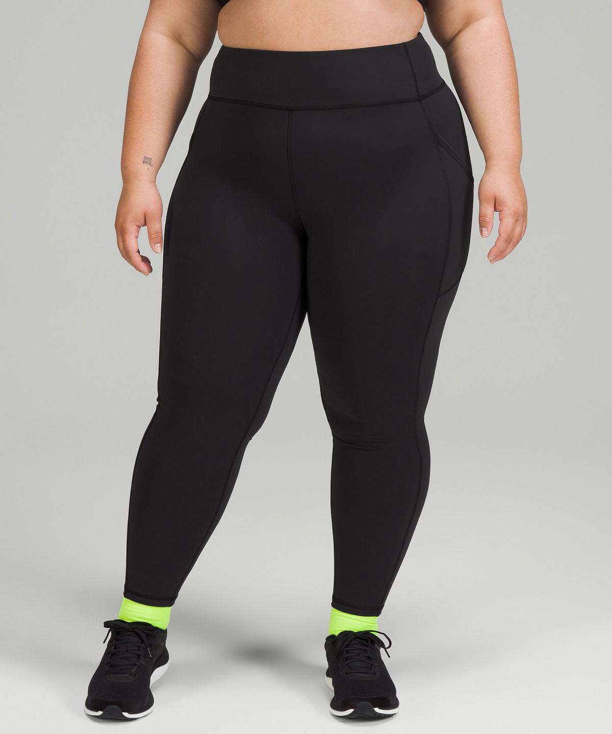 Leggings Lululemon Invigorate High-Rise Tight 25" Femme Noir | FR_LuLu19823