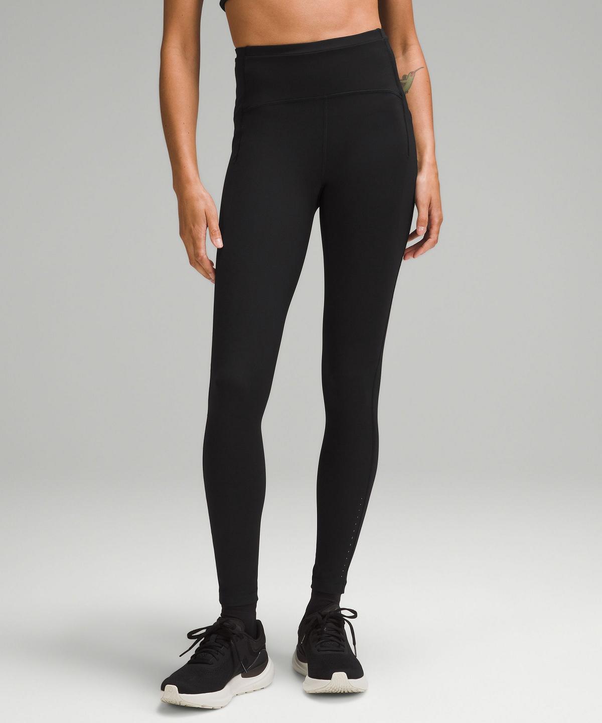 Leggings Lululemon Swift Speed High-Rise Tight 28" Femme Noir | FR_LuLu31063