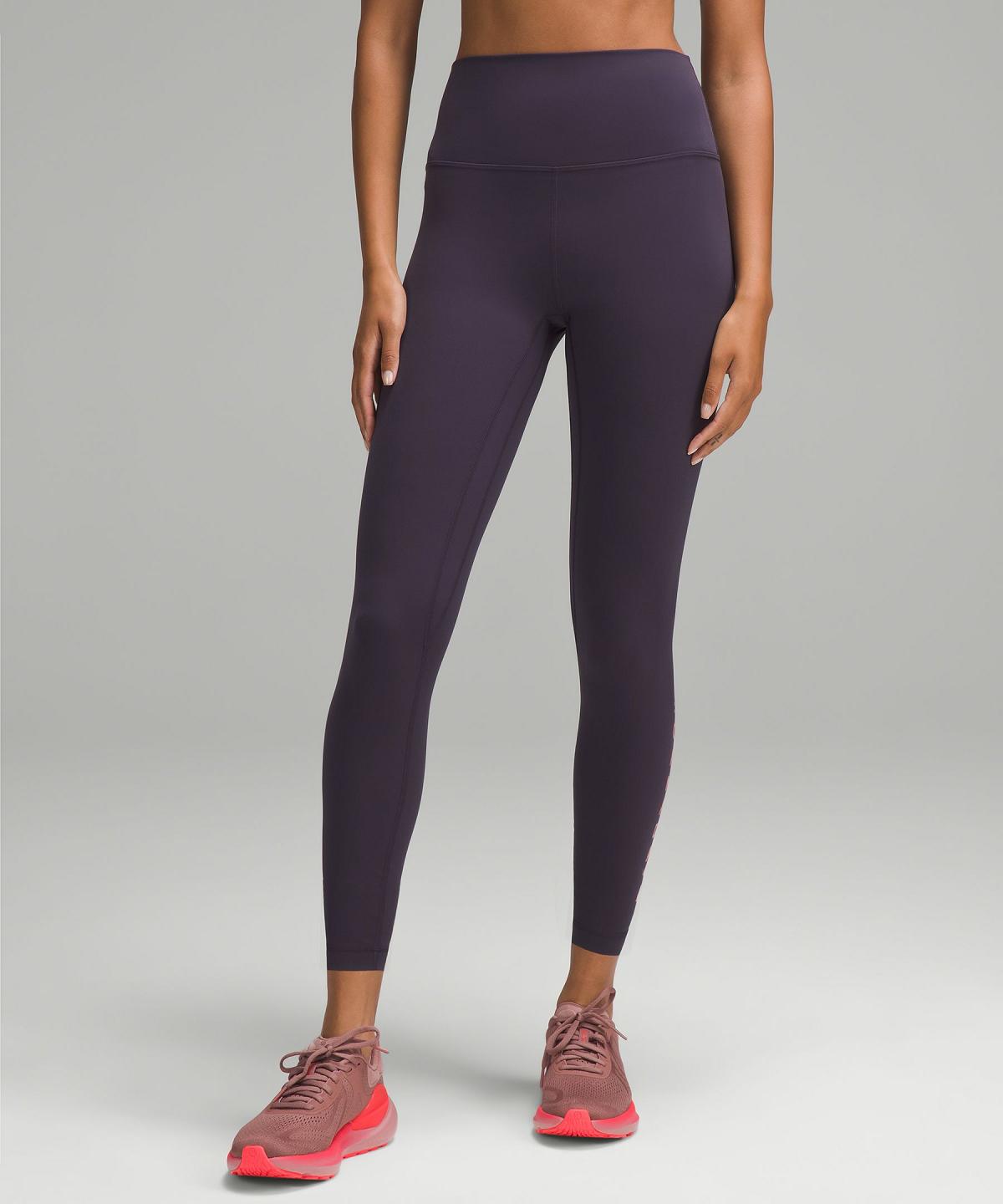 Leggings Lululemon Team Canada Align™ High-Rise Pant 25" Femme Violette | FR_LuLu46664