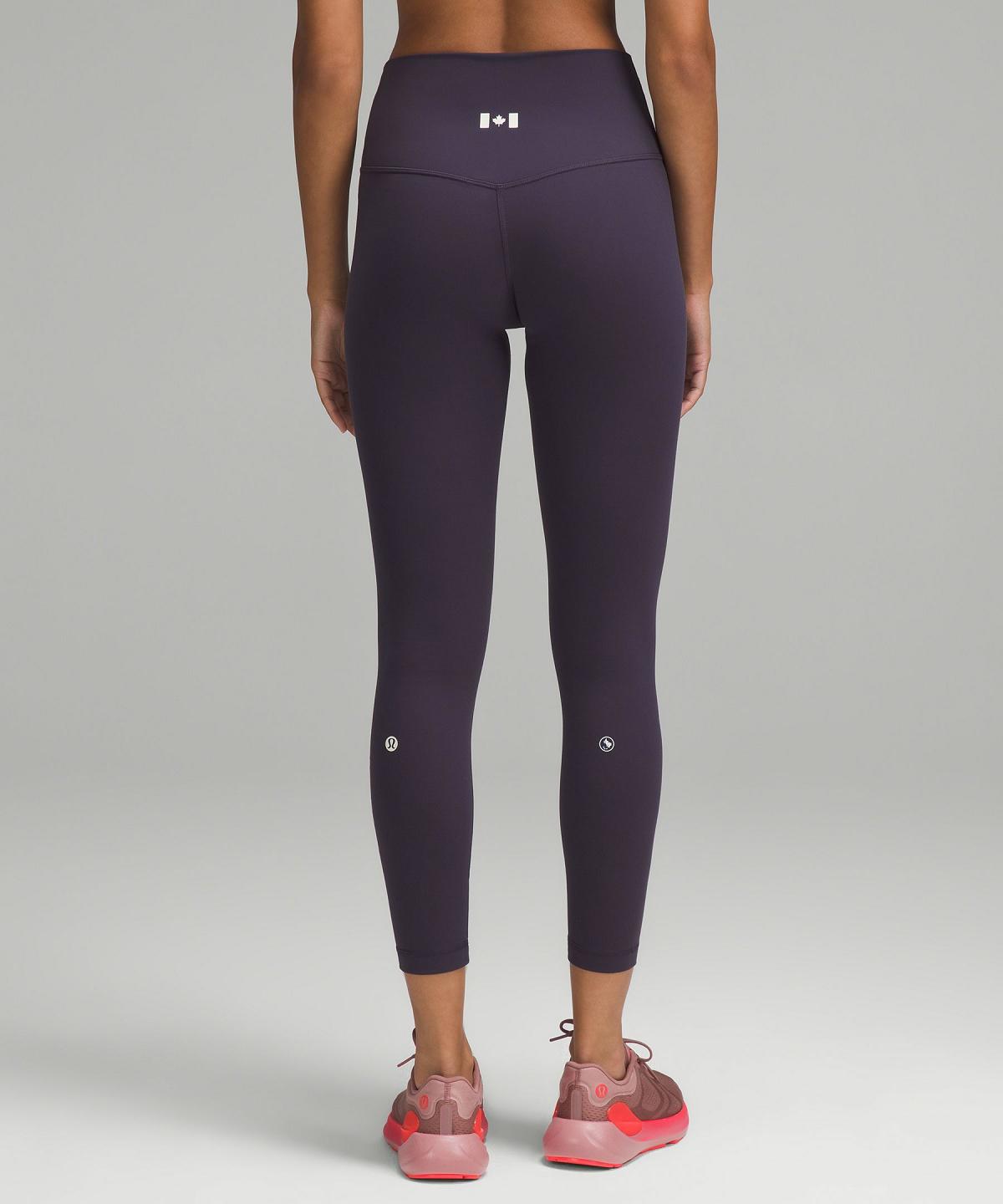 Leggings Lululemon Team Canada Align™ High-Rise Pant 25" Femme Violette | FR_LuLu46664