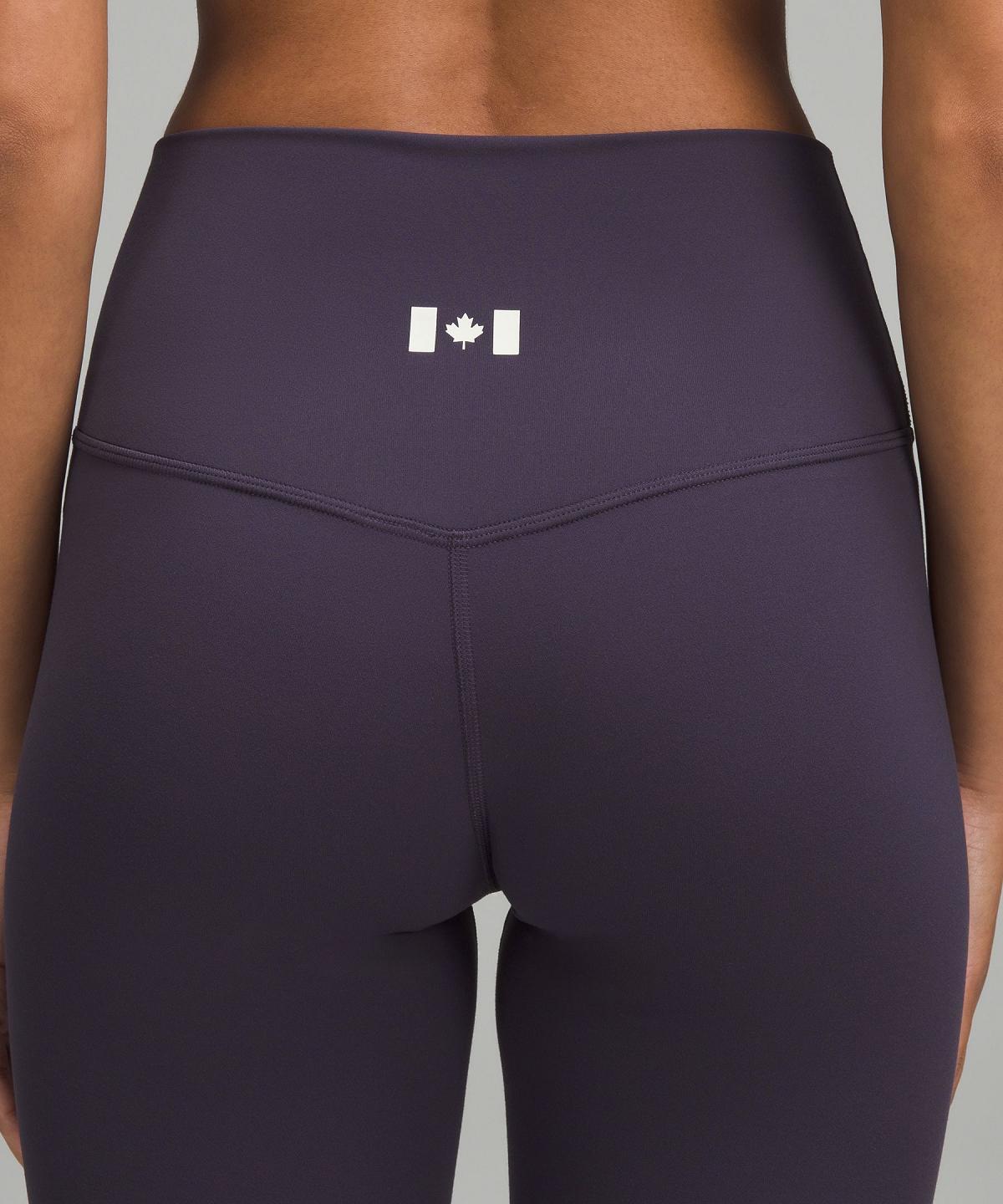 Leggings Lululemon Team Canada Align™ High-Rise Pant 25" Femme Violette | FR_LuLu46664