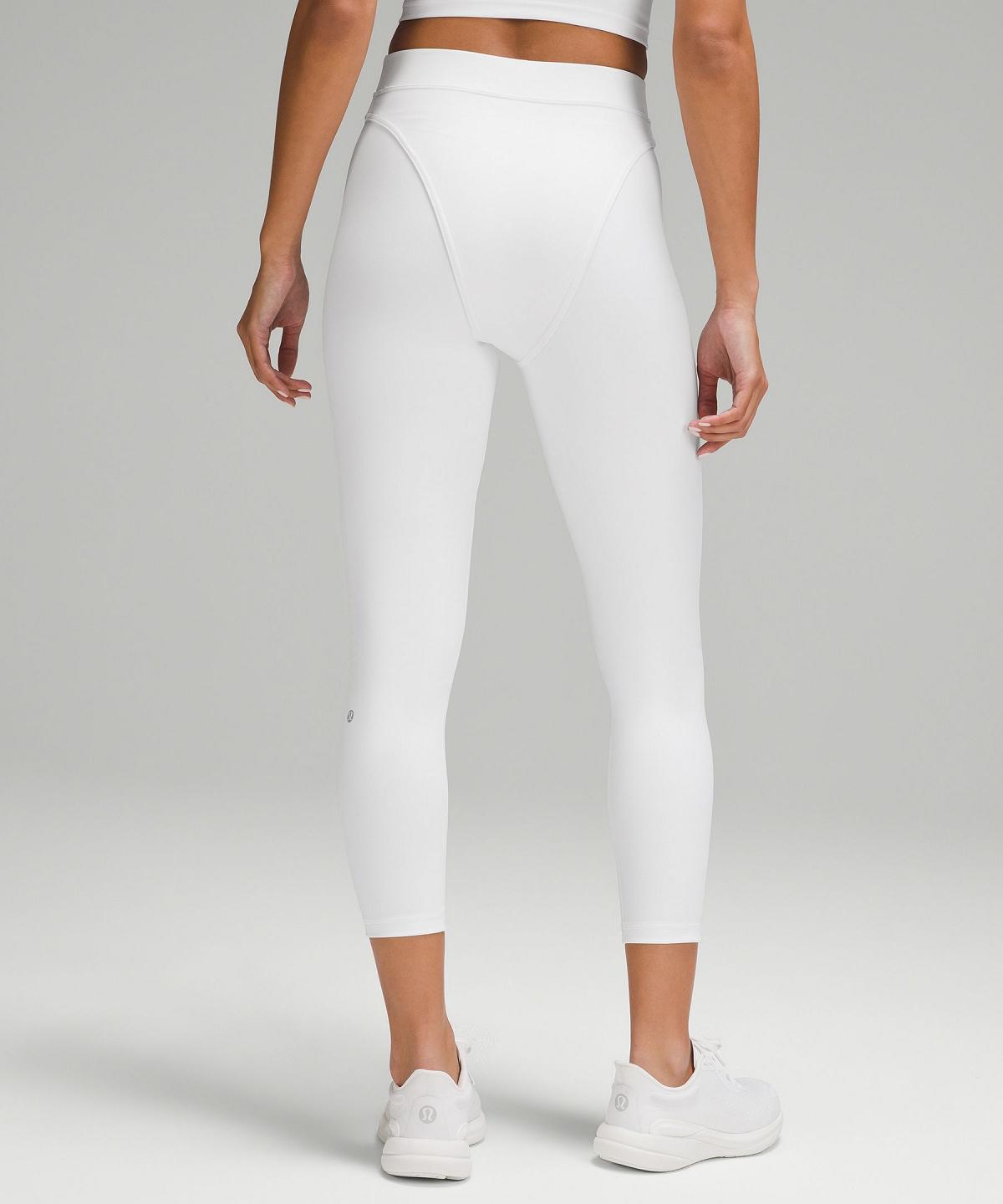 Leggings Lululemon Wunder Train Aerobic High-Rise Tight 25" Femme Blanche | FR_LuLu90302