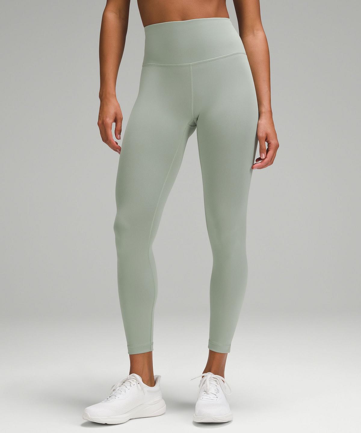 Leggings Lululemon Wunder Train High-Rise Tight 25" Femme Vert | FR_LuLu15885