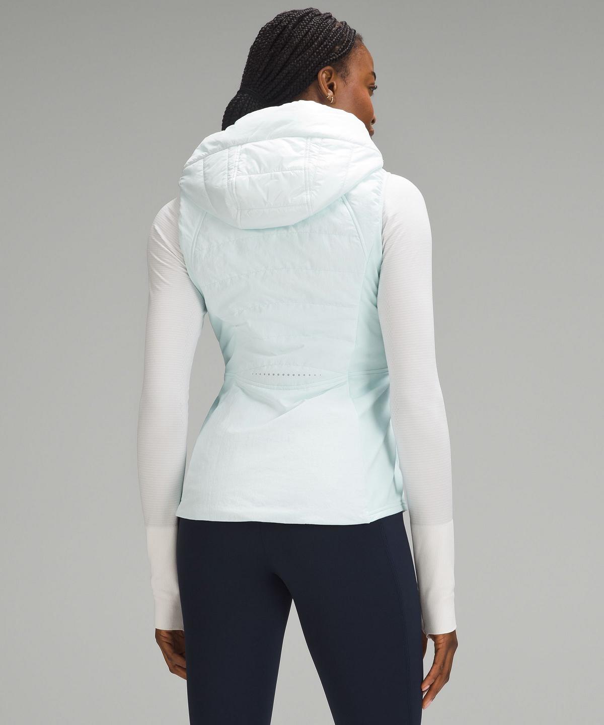 Manteaux Et Vestes Lululemon Another Mile Vest Femme Bleu | FR_LuLu71976