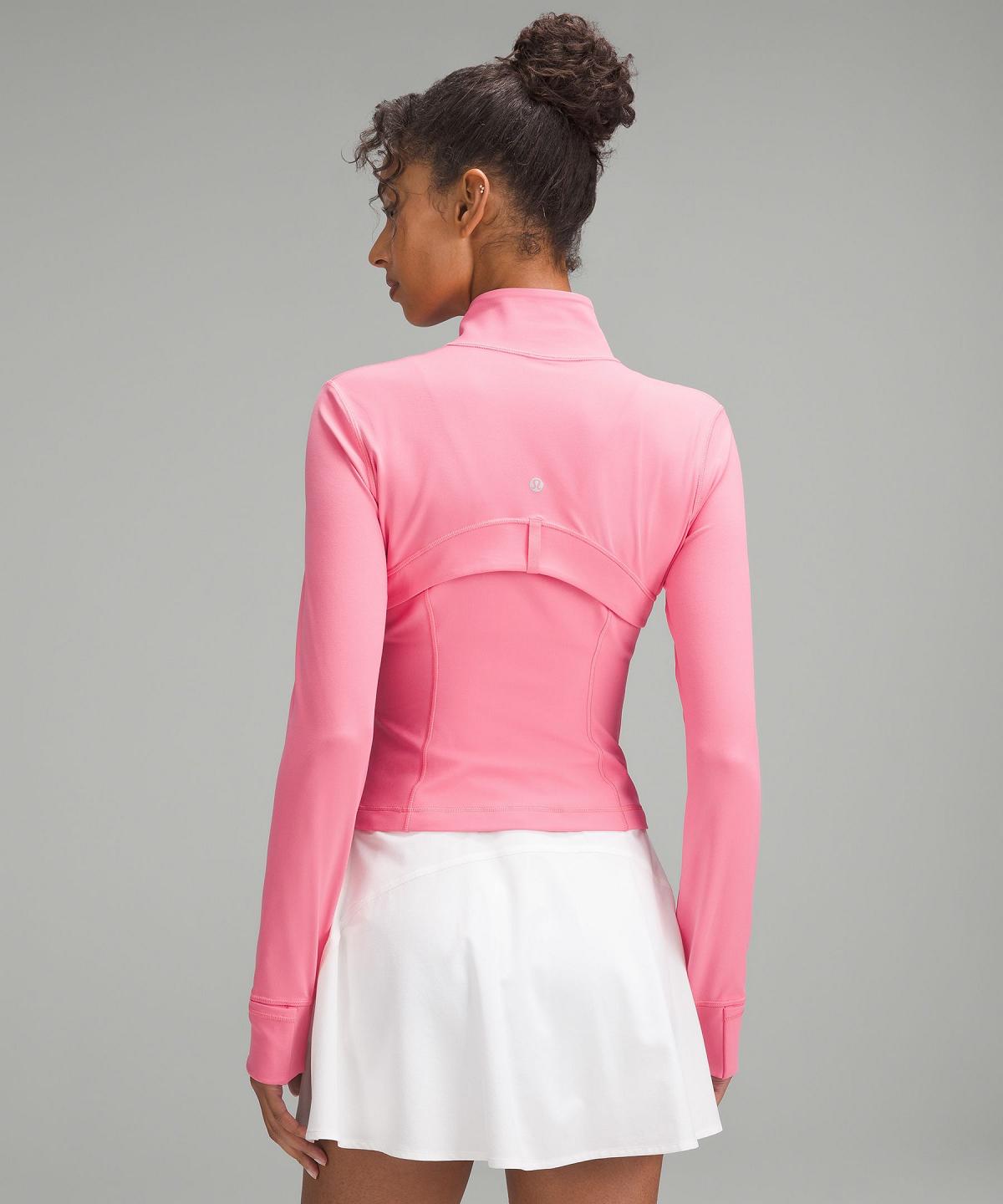 Manteaux Et Vestes Lululemon Define Cropped Femme Rose | FR_LuLu19465