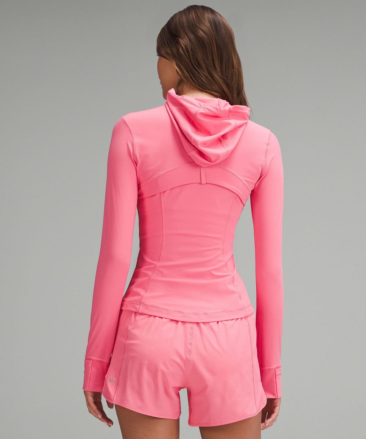 Manteaux Et Vestes Lululemon Define Hooded Femme Rose | FR_LuLu74657