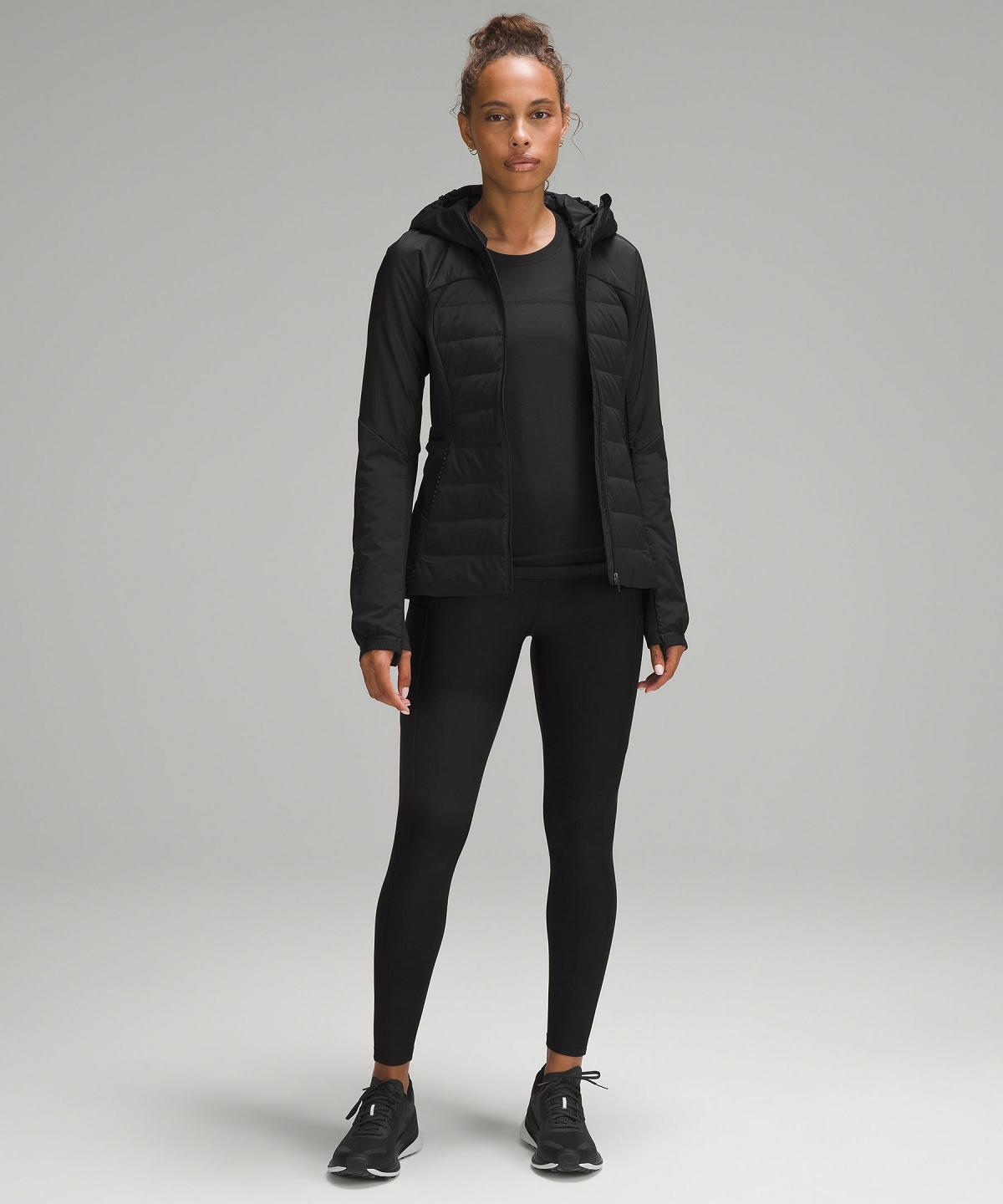 Manteaux Et Vestes Lululemon Down For It All Hooded Femme Noir | FR_LuLu10822