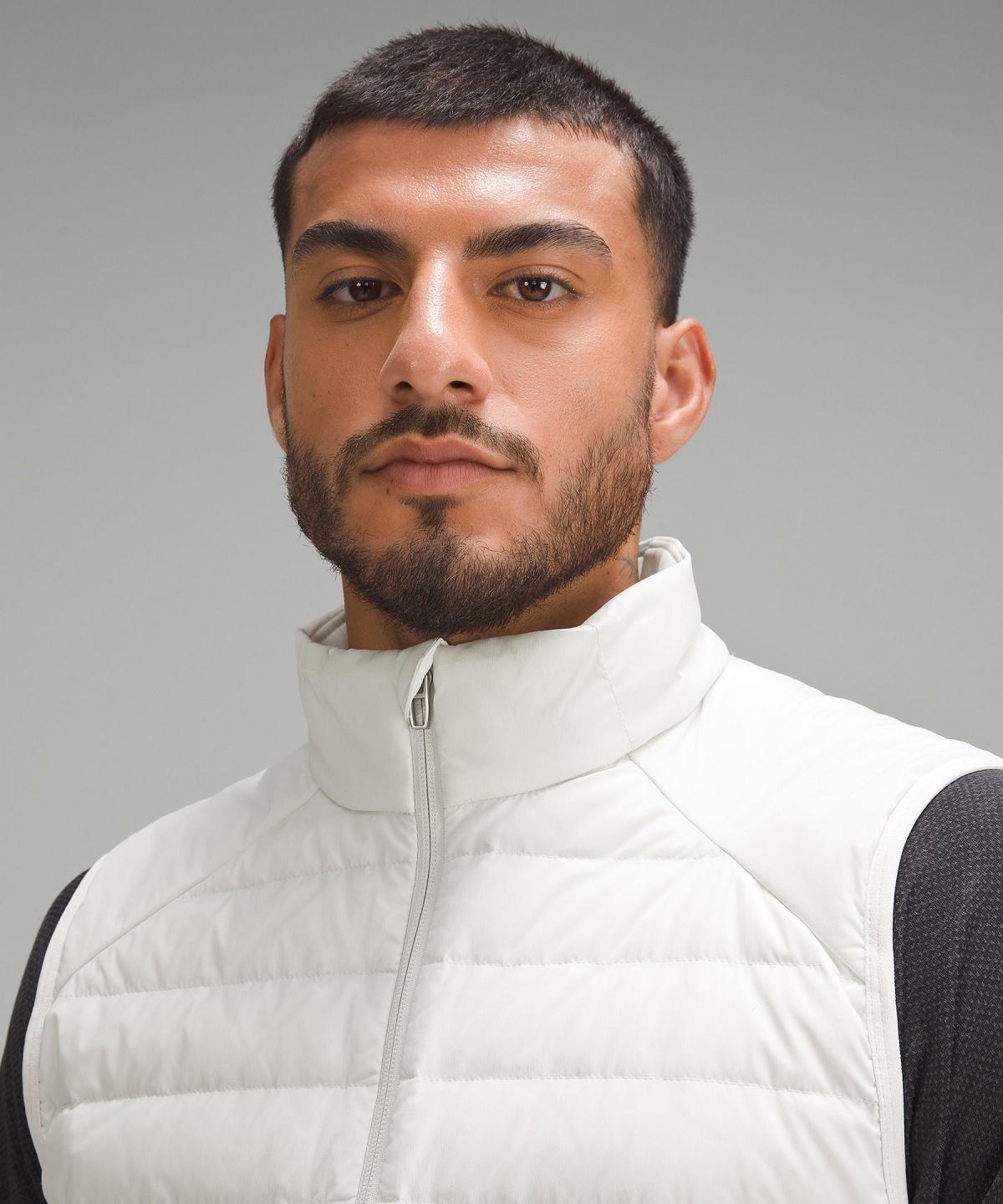 Manteaux Et Vestes Lululemon Down for It All Vest Homme Blanche | FR_LuLu33714