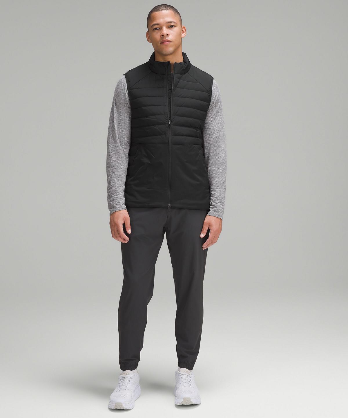 Manteaux Et Vestes Lululemon Down for It All Vest Homme Noir | FR_LuLu35274