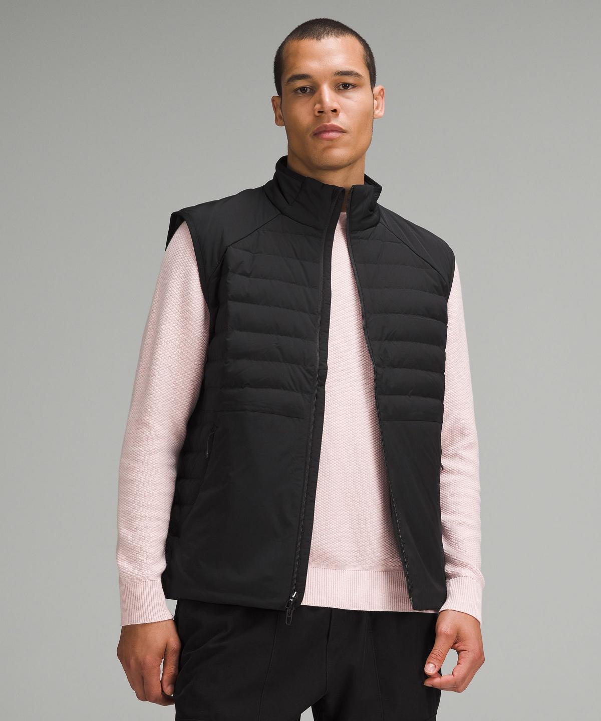 Manteaux Et Vestes Lululemon Down for It All Vest Homme Noir | FR_LuLu35274