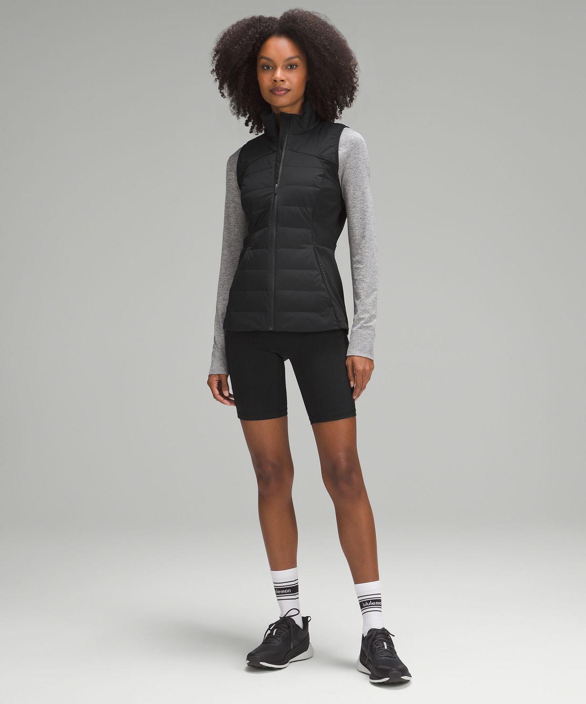 Manteaux Et Vestes Lululemon Down for It All Vest Femme Noir | FR_LuLu24498