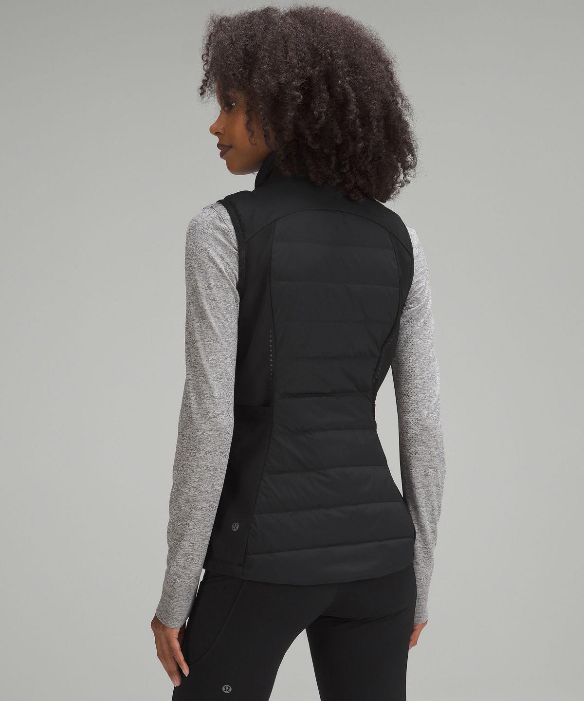 Manteaux Et Vestes Lululemon Down for It All Vest Femme Noir | FR_LuLu24498