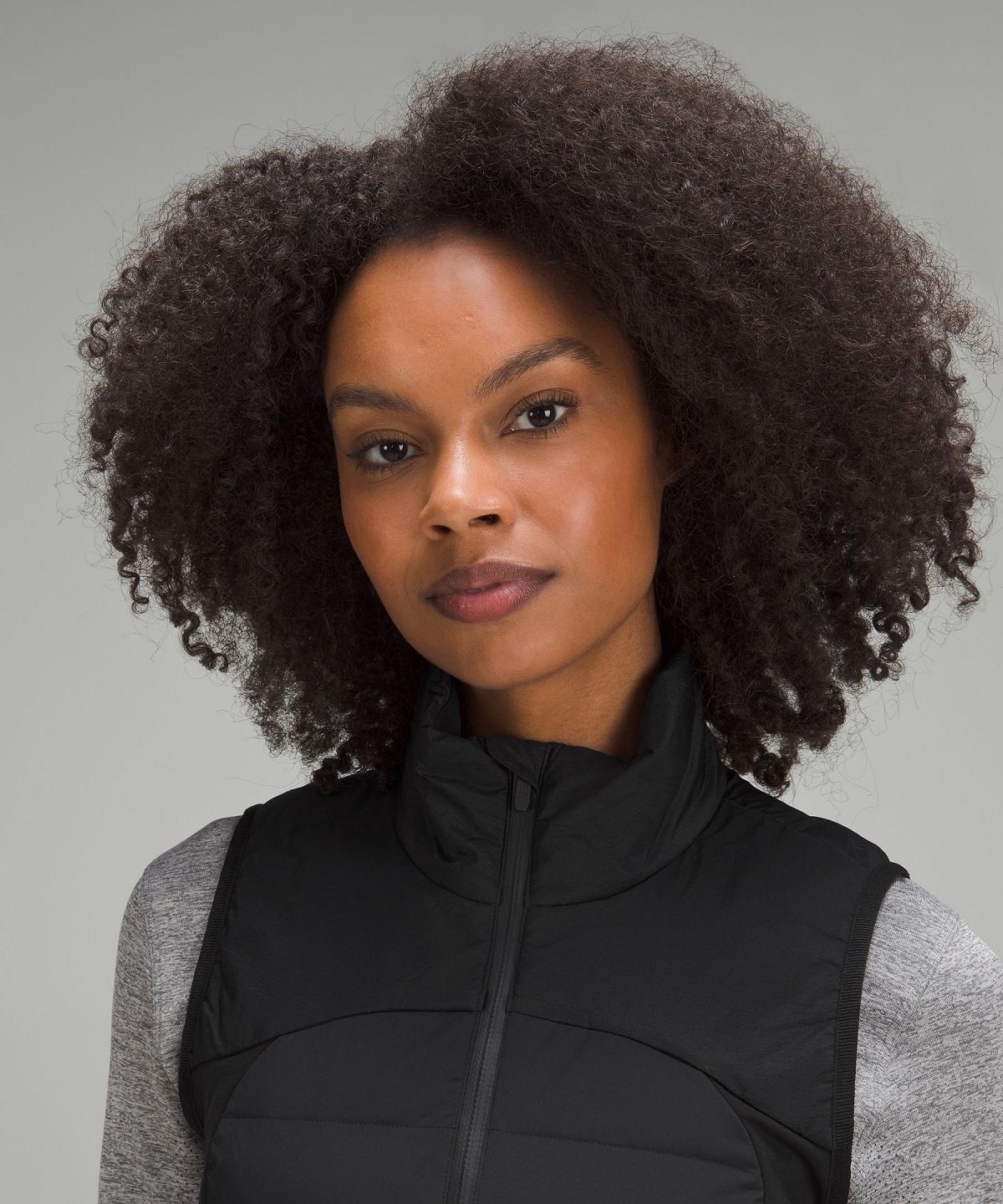 Manteaux Et Vestes Lululemon Down for It All Vest Femme Noir | FR_LuLu24498