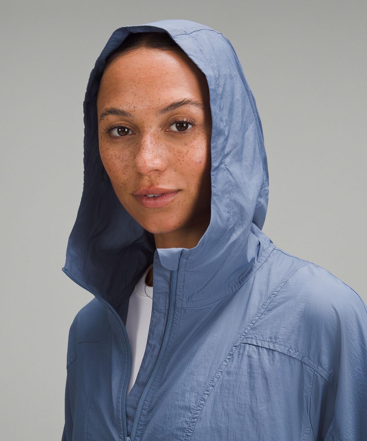 Manteaux Et Vestes Lululemon Hood Lite Femme Bleu | FR_LuLu19982