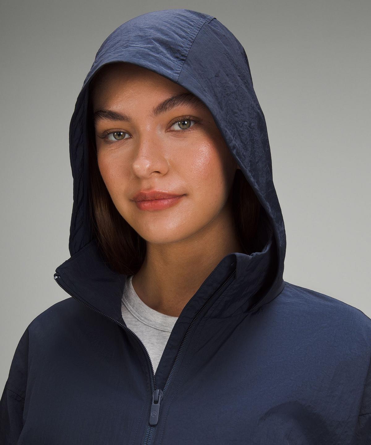 Manteaux Et Vestes Lululemon Lightweight Relaxed-Fit Vented Femme Bleu Marine | FR_LuLu47773