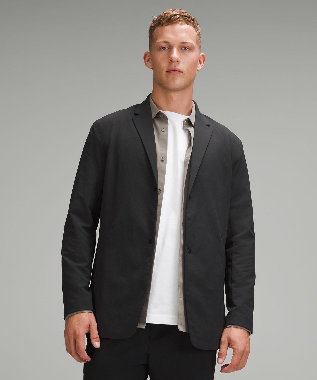 Manteaux Et Vestes Lululemon New Venture Blazer Homme Noir | FR_LuLu28216