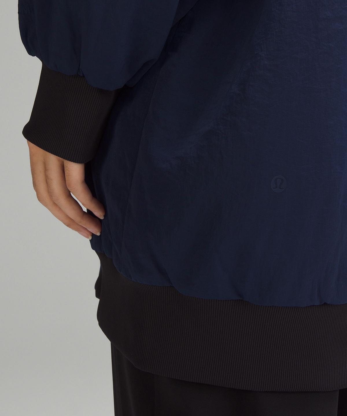 Manteaux Et Vestes Lululemon Non-Stop Bomber Femme Noir Bleu | FR_LuLu13142