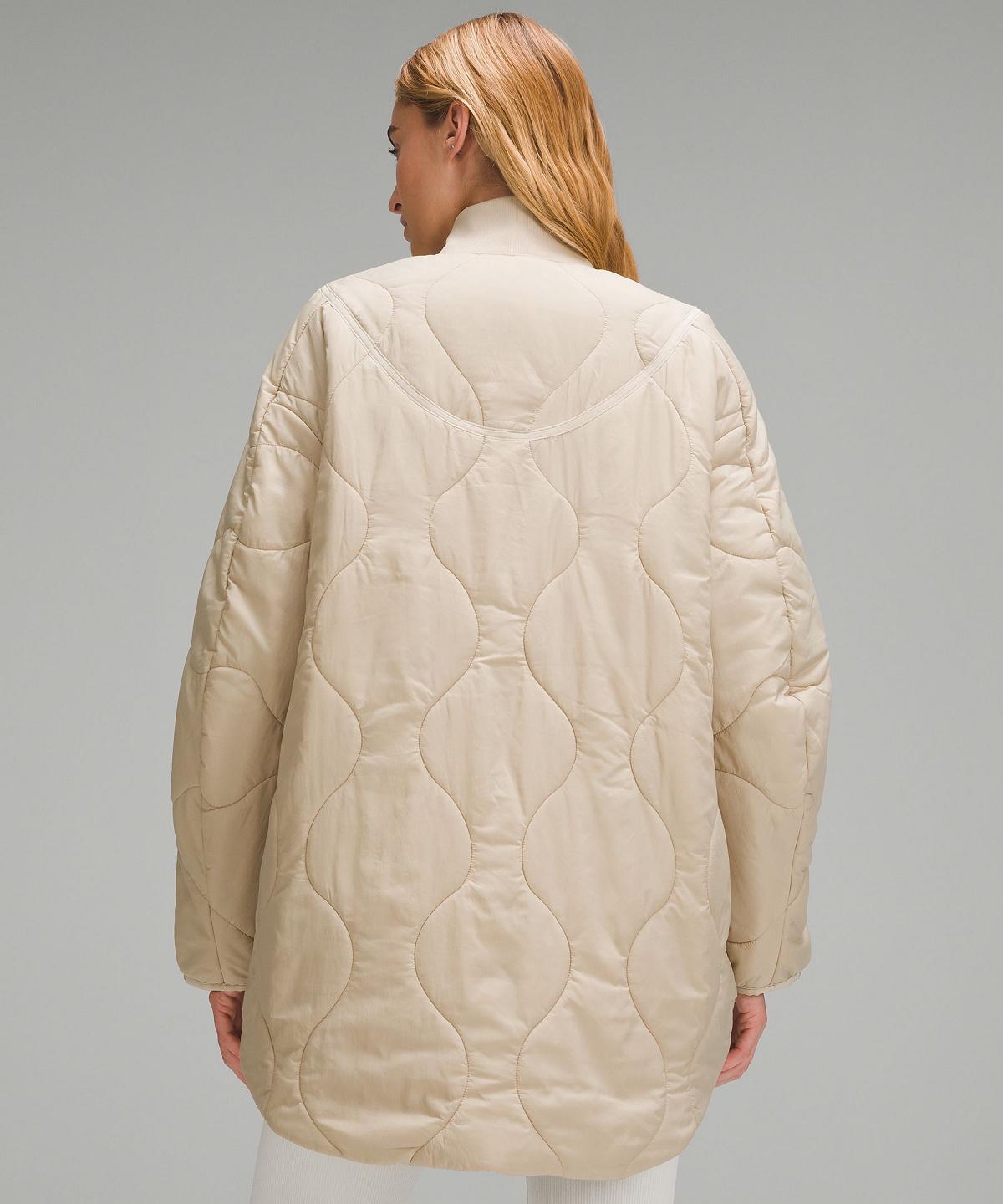 Manteaux Et Vestes Lululemon Quilted Light Insulation Femme Beige | FR_LuLu80037