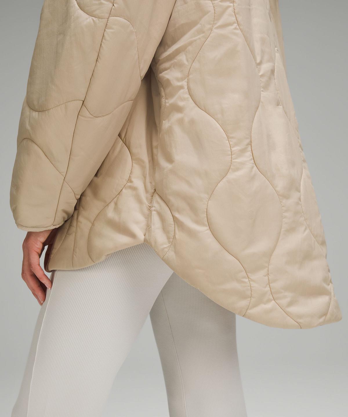 Manteaux Et Vestes Lululemon Quilted Light Insulation Femme Beige | FR_LuLu80037