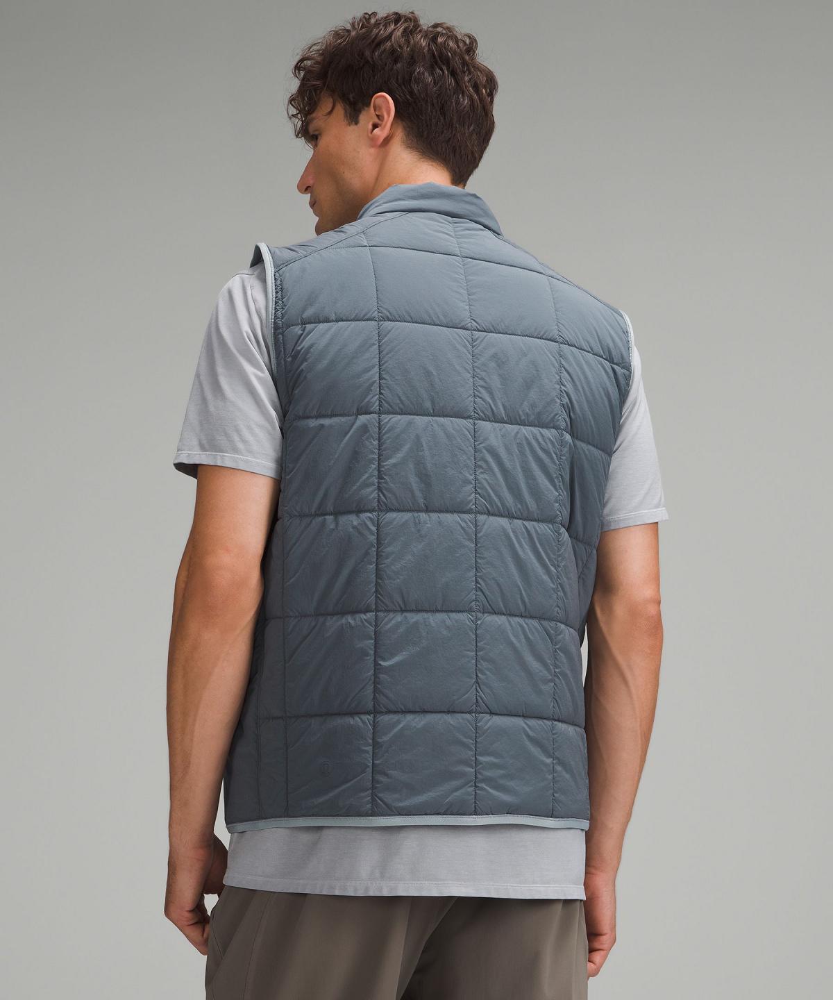 Manteaux Et Vestes Lululemon Route Ready Lightweight Insulated Vest Homme Grise | FR_LuLu79163