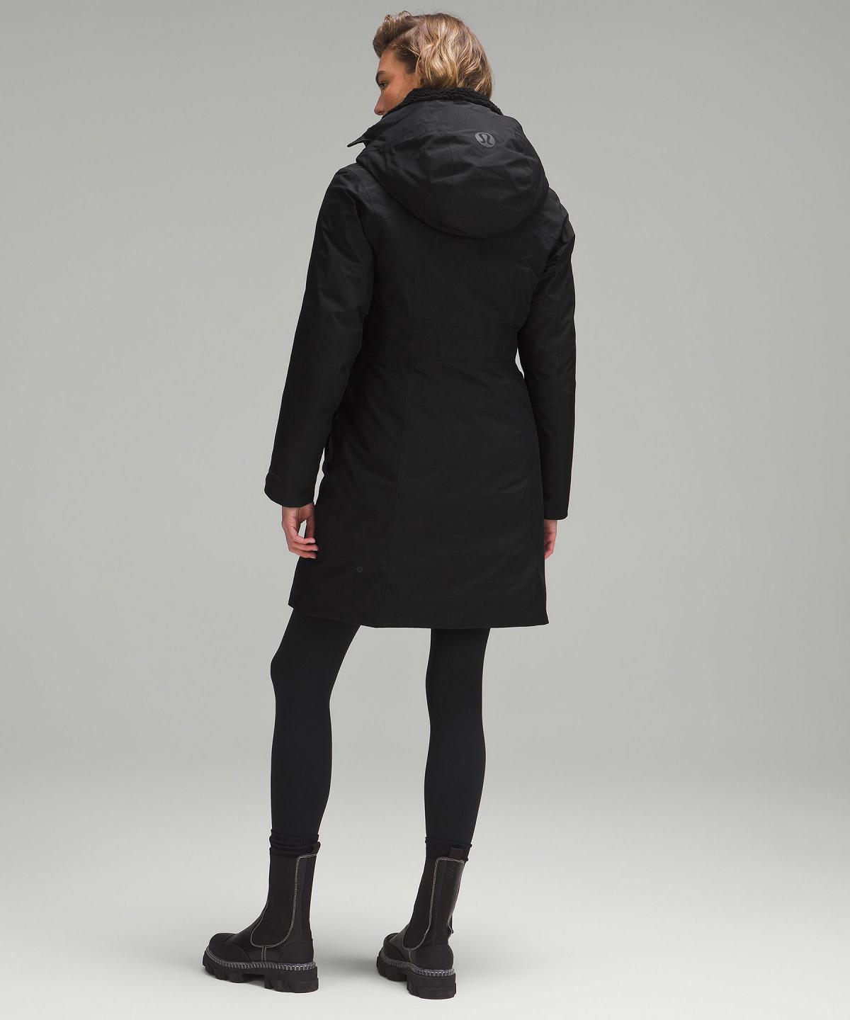 Manteaux Et Vestes Lululemon Snow Warrior Parka Femme Noir | FR_LuLu52414