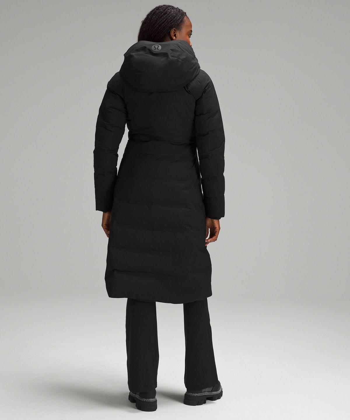 Manteaux Et Vestes Lululemon StretchSeal Sleet Street Long Femme Noir | FR_LuLu98998