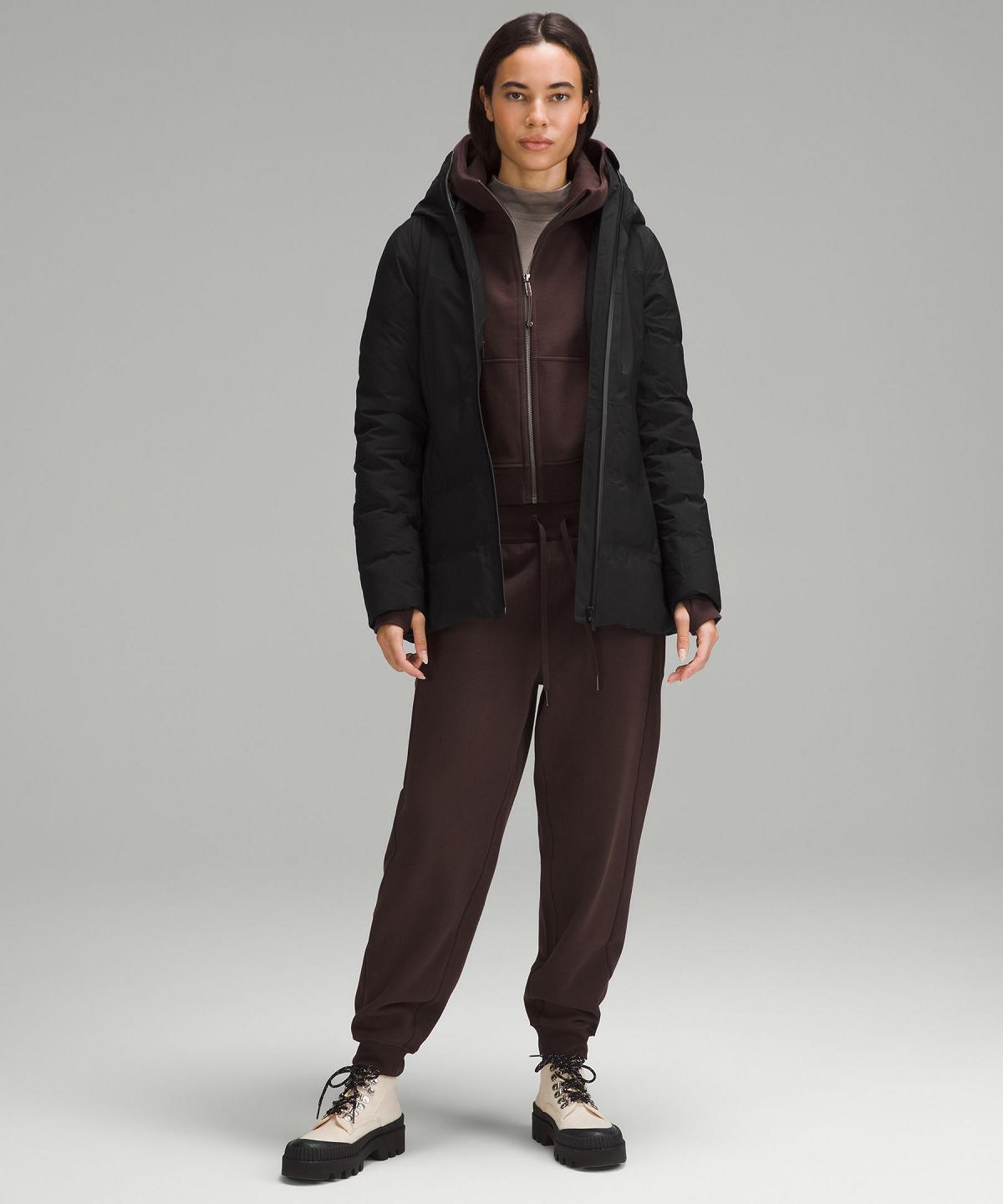 Manteaux Et Vestes Lululemon StretchSeal Sleet Street Femme Noir | FR_LuLu18175