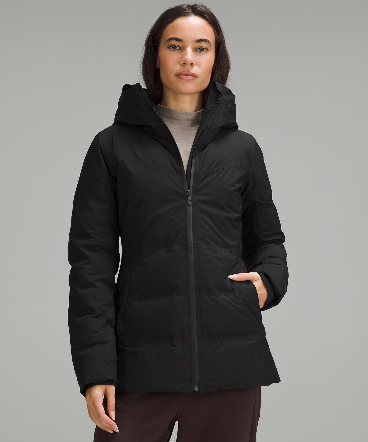 Manteaux Et Vestes Lululemon StretchSeal Sleet Street Femme Noir | FR_LuLu18175