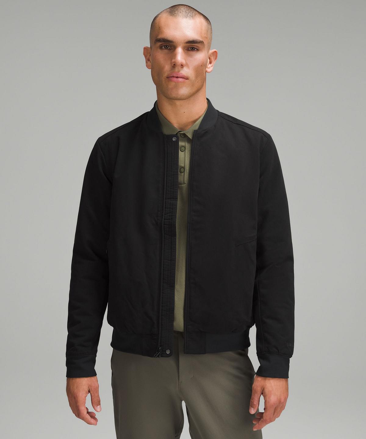 Manteaux Et Vestes Lululemon Switch Over Bomber Homme Noir | FR_LuLu25145