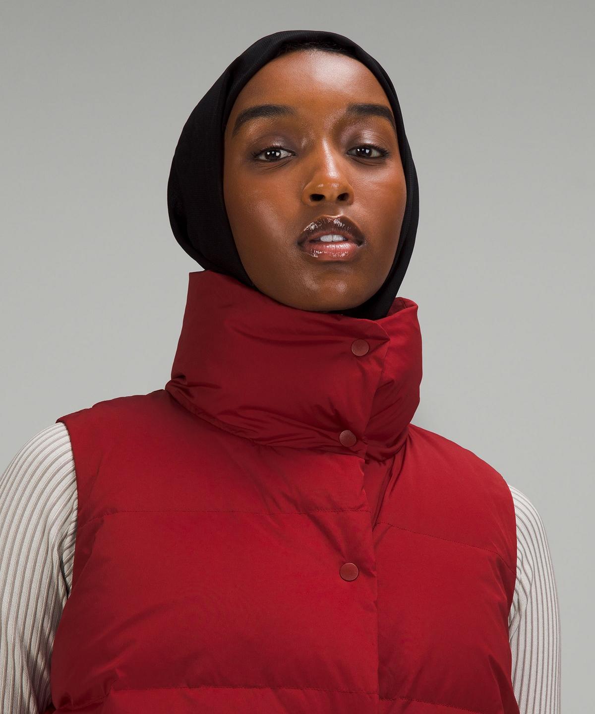 Manteaux Et Vestes Lululemon Transformable Parka Femme Rouge Foncé | FR_LuLu59817