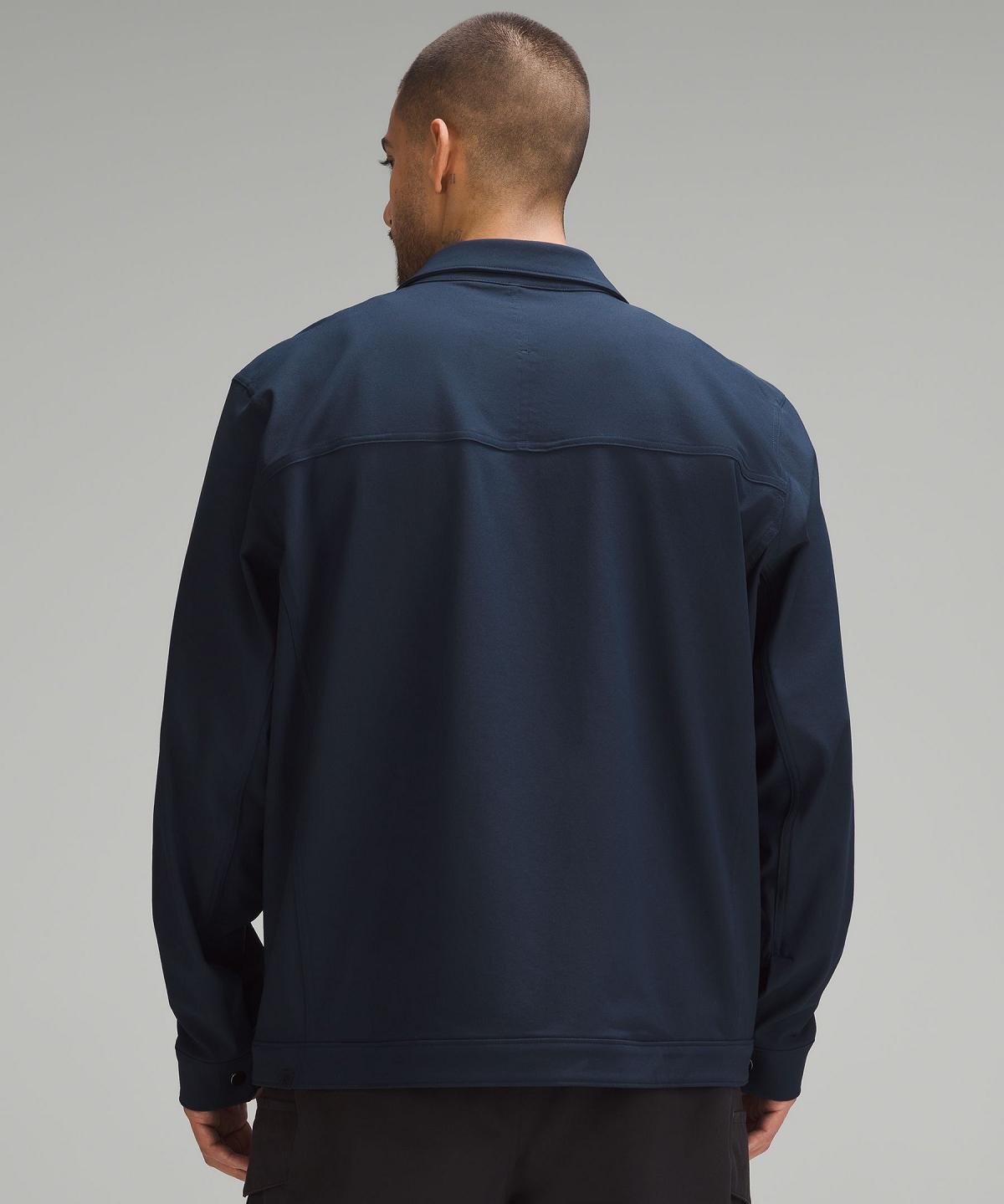 Manteaux Et Vestes Lululemon Twill Utility Homme Bleu Marine | FR_LuLu30449