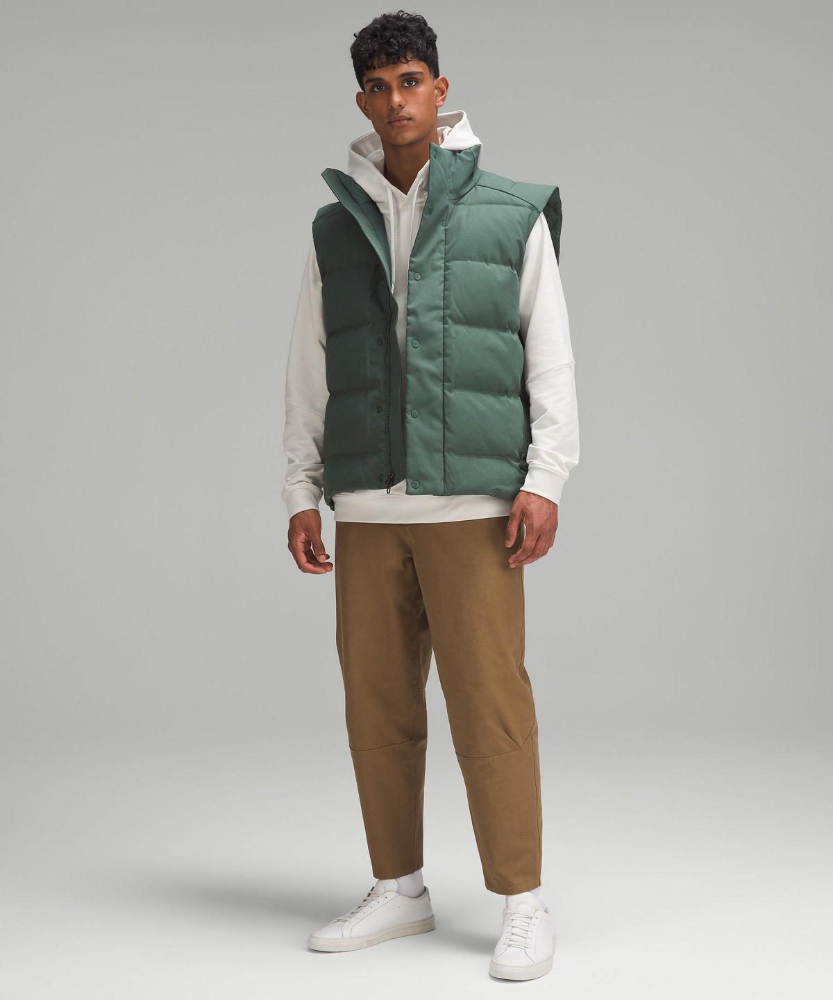 Manteaux Et Vestes Lululemon Wunder Puff Vest Homme Vert | FR_LuLu60189