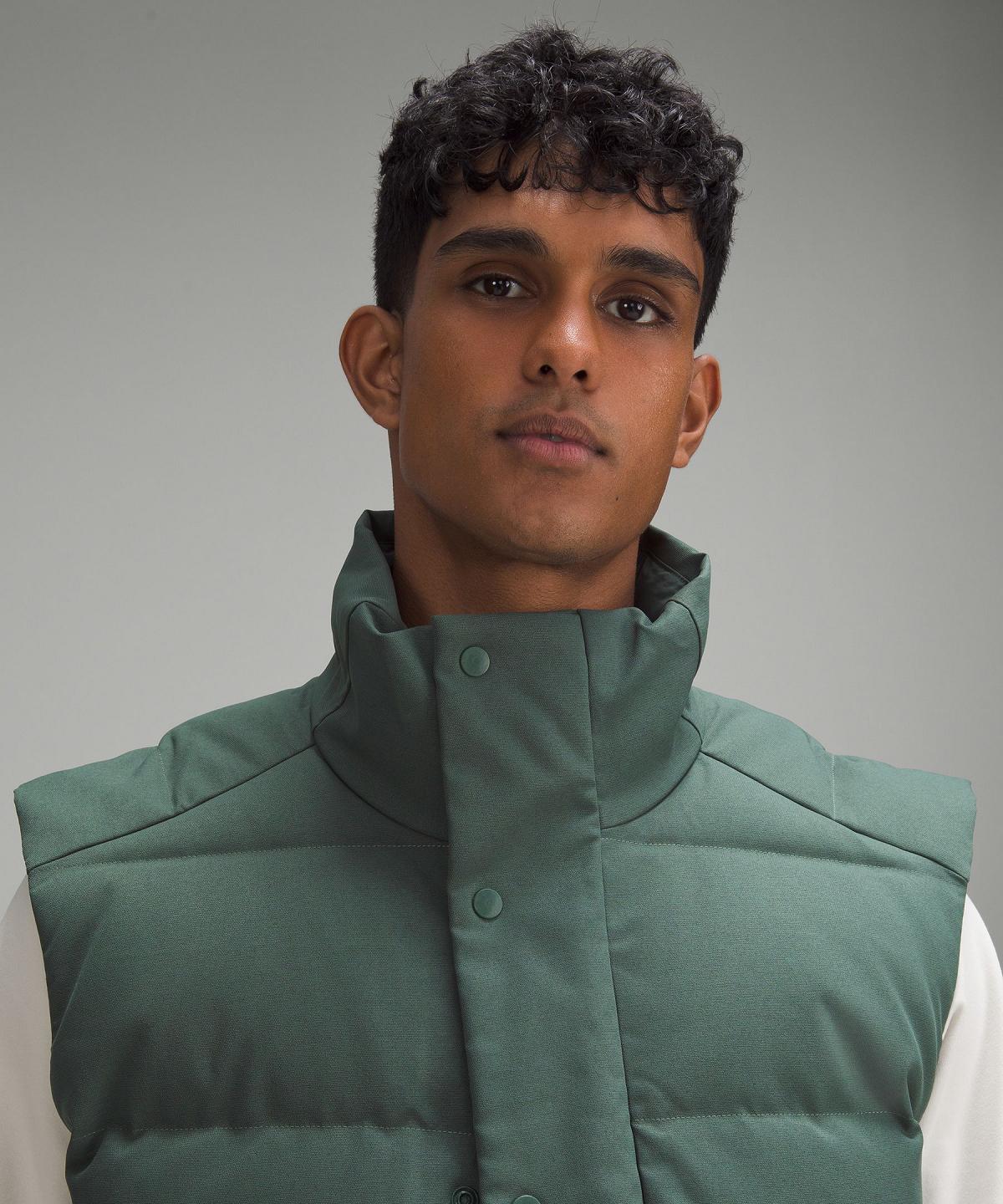 Manteaux Et Vestes Lululemon Wunder Puff Vest Homme Vert | FR_LuLu60189