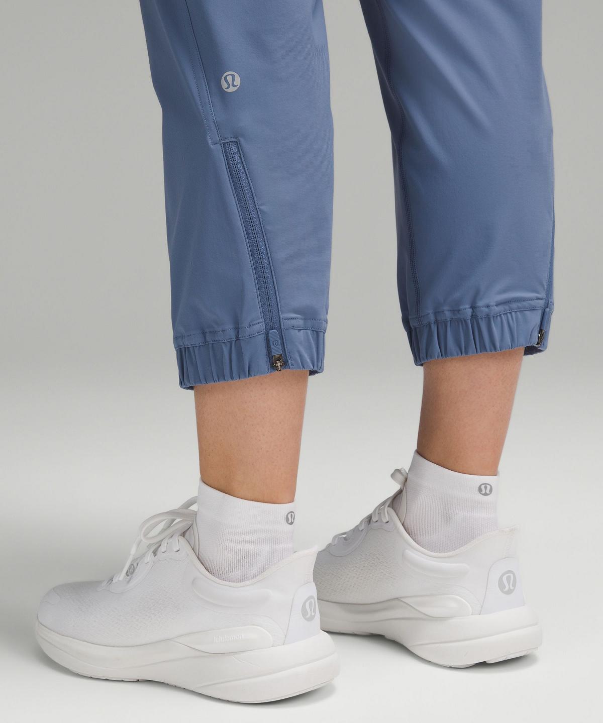 Pantalon Jogger Lululemon Adapted State High-Rise Cropped Femme Bleu | FR_LuLu53451