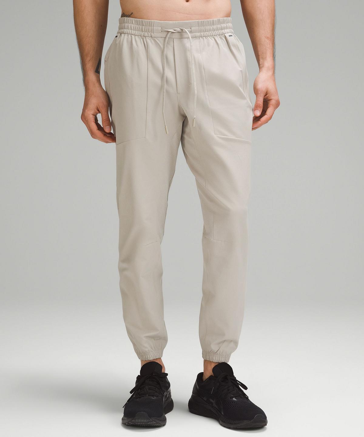 Pantalon Jogger Lululemon License to Train Homme Beige | FR_LuLu50901