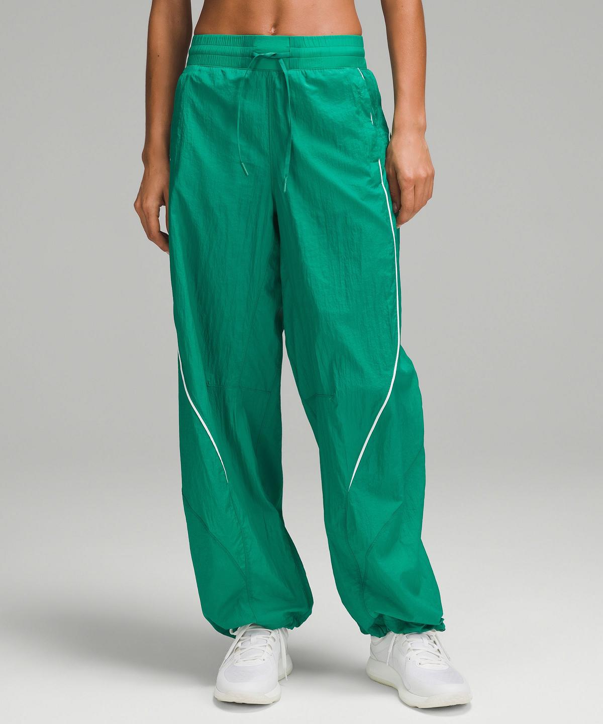 Pantalon Jogger Lululemon License to Train Mid-Rise Lightweight Femme Vert | FR_LuLu58025