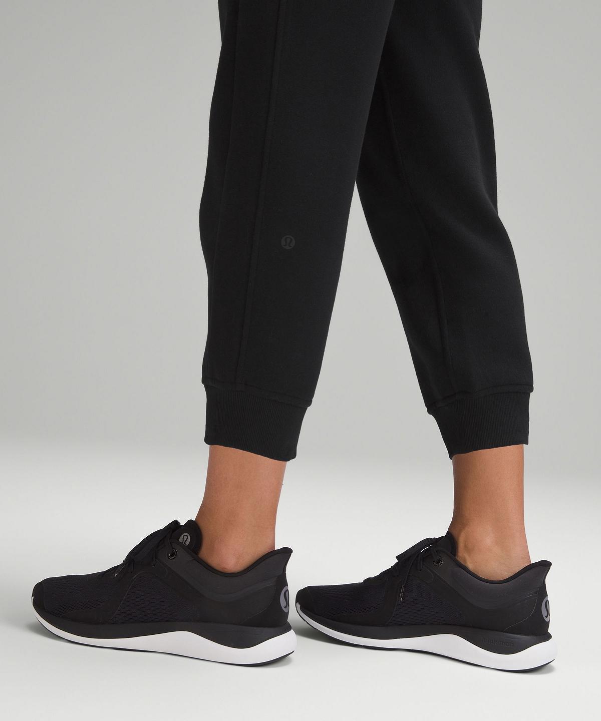 Pantalon Jogger Lululemon Scuba High-Rise Cropped Femme Noir | FR_LuLu87391