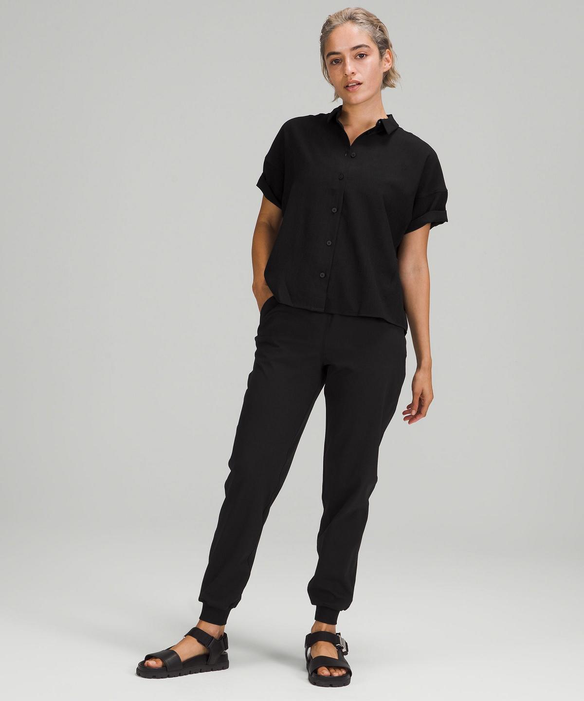 Pantalon Jogger Lululemon Stretch High-Rise Femme Noir | FR_LuLu28024