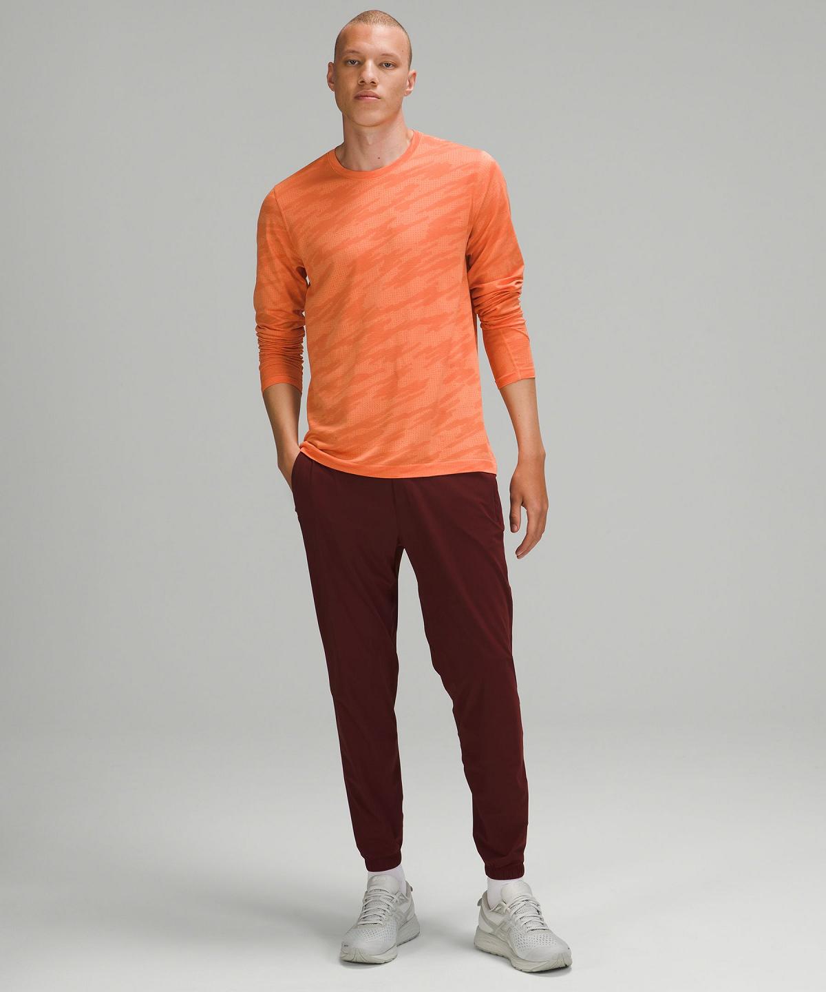 Pantalon Jogger Lululemon Surge Homme Rouge Bordeaux | FR_LuLu35558