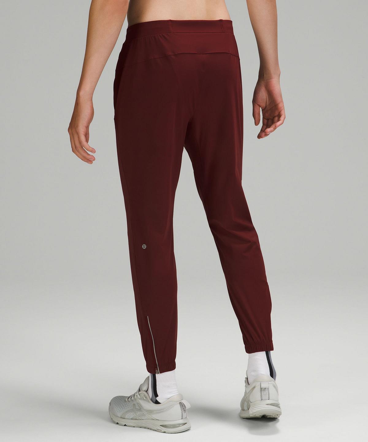 Pantalon Jogger Lululemon Surge Homme Rouge Bordeaux | FR_LuLu35558