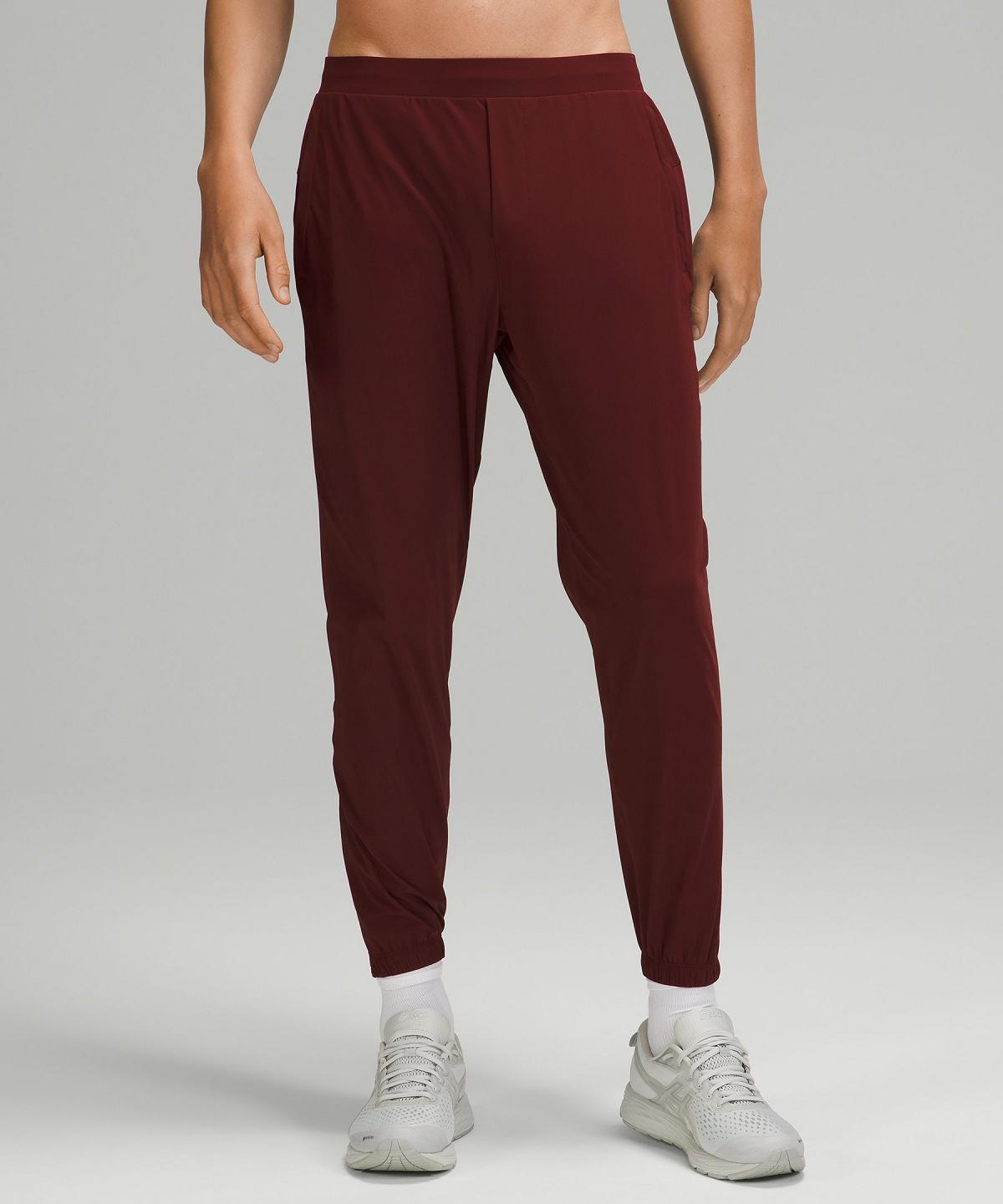 Pantalon Jogger Lululemon Surge Homme Rouge Bordeaux | FR_LuLu35558